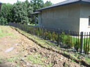 ogrodzenie kute balustrada